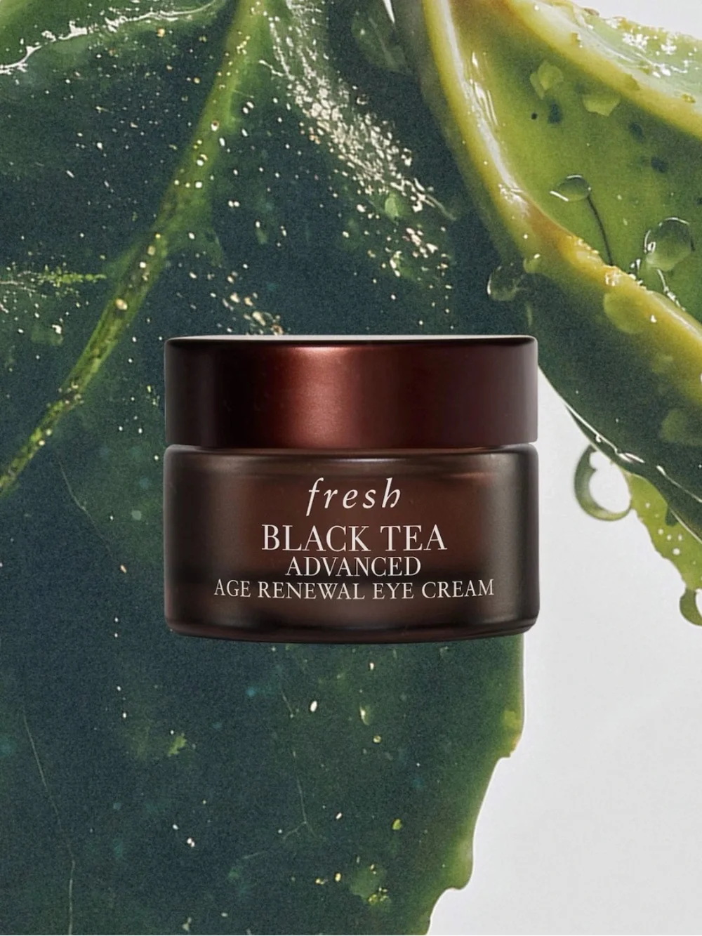 fresh Black Tea Advanced Age Renewal Eye Cream - Brown Jar